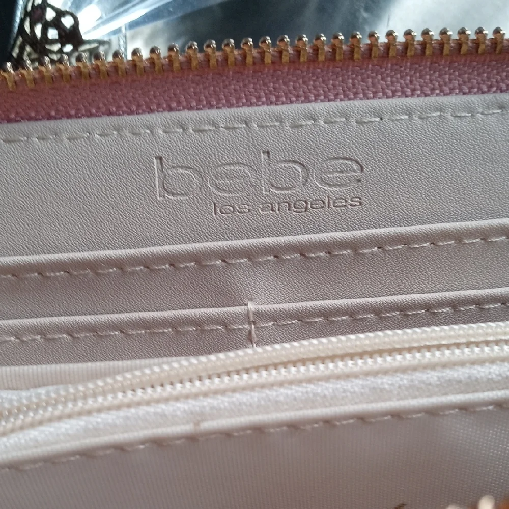 Wallet Long Bebe Elegant Pink Quilted - Picture 5 of 8